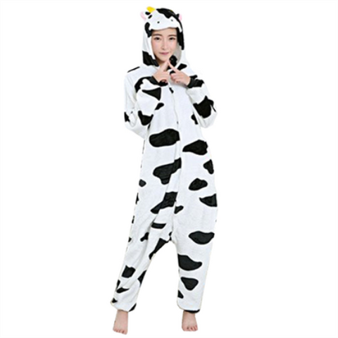 Suaugusiųjų kigurumi kostiumas – Karvė