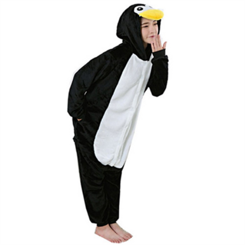 Suaugusiųjų kigurumi kostiumas – Pingvinas