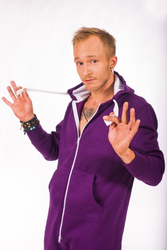 Kombinezonai Vyrams - Violetinis